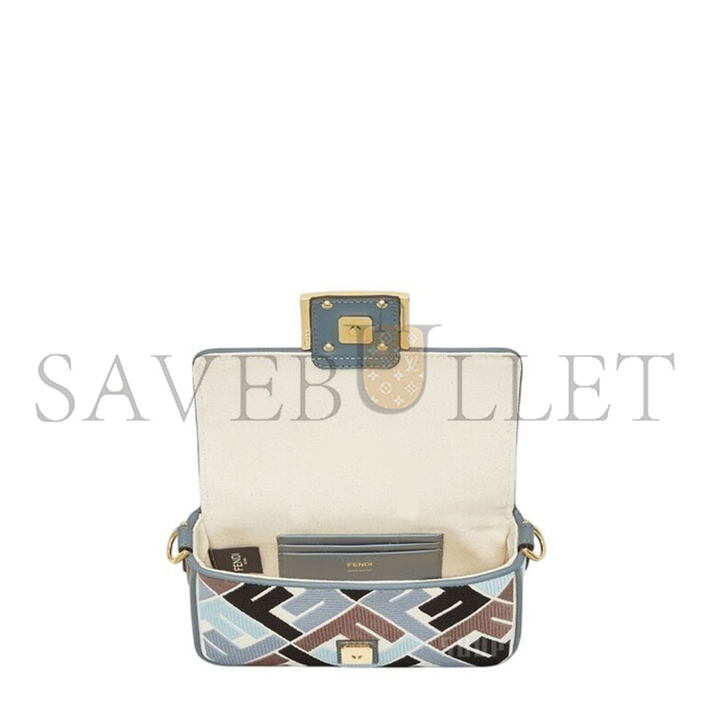 FENDI FF MINI BAGUETTE BAG 8BS017ARC2F1OPK (19.5*11*5cm)
